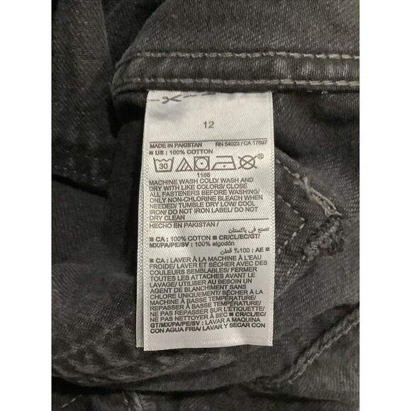 Old Navy High Rise Baggy Wide Leg Jeans LOT OF 2 ) 100% Cotton Size 12 NWT - Picture 8 of 16